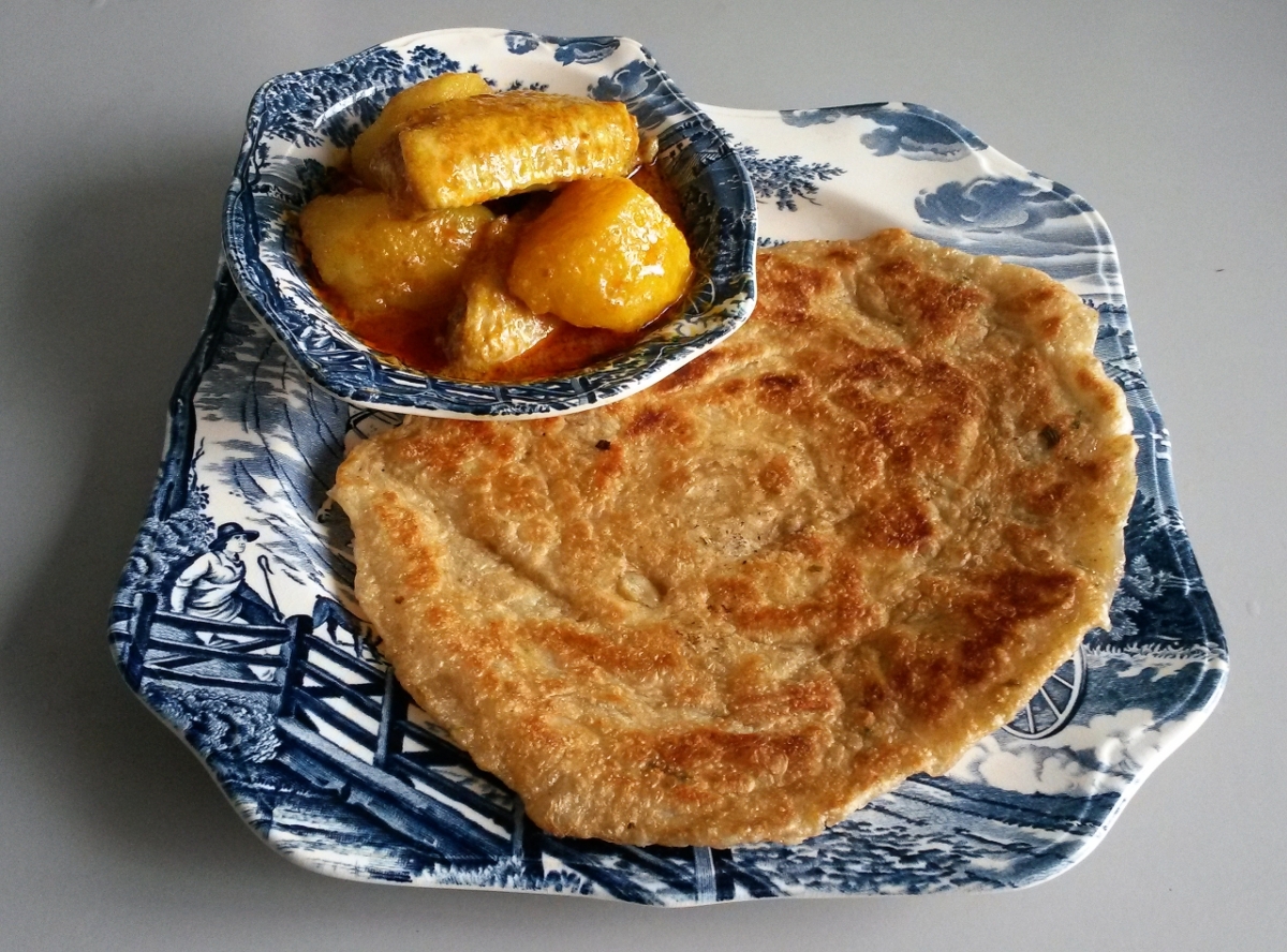 Finger Licking Good – Roti Prata with Home Made Nyonya Chicken Curry