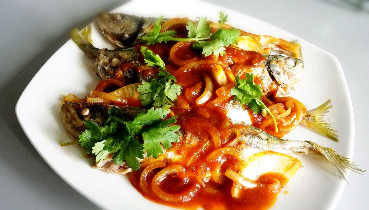 Addictive Ikan Kembong ( Chubb Mackerel) Masak Assam Pedas
